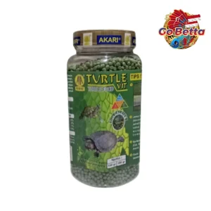[SG Seller] AKARI FLOATING TURTLE PELLET TURTLE FOOD HIGH GROWTH/ MIX / GREEN TURTLE VIT 100G/300G PELLETS 2 MM