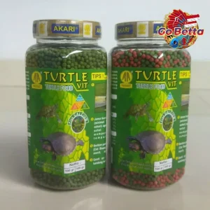 [SG Seller] AKARI FLOATING TURTLE PELLET TURTLE FOOD HIGH GROWTH/ MIX / GREEN TURTLE VIT 100G/300G PELLETS 2 MM