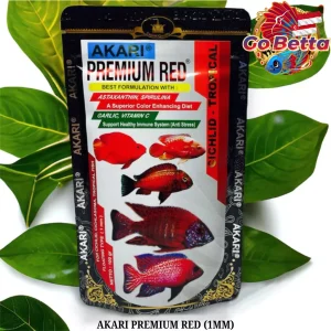 🇸🇬 Premium Akari Maxi Blue Yellow Red Parrot Louhan Goldfish Pro Cichlid Pellet 100g – Color Enhancing Fish Food