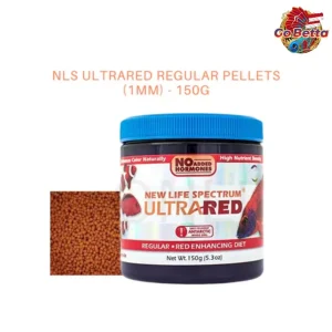 New Life Spectrum Ultra Red Maximum Red Vibrancy for Tropical Fish Natural Color Enhancing Pellets Flowerhorns, Bettas