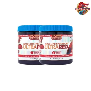 New Life Spectrum Ultra Red Maximum Red Vibrancy for Tropical Fish Natural Color Enhancing Pellets Flowerhorns, Bettas