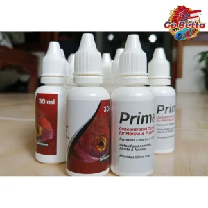 🇸🇬 SEACHEM PRIME 30 ML ANTI CHLORINE (RE-PACKAGED) CONCENTRATED CONDITIONER FOR FRESH WATER AND MARINE DECHLORINATOR