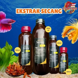 🇸🇬 Ekstrak Kayu Secang / Natural Extract Secang Wood – Enhance Betta Fish Color & Health | Supports Fin & Skin Care