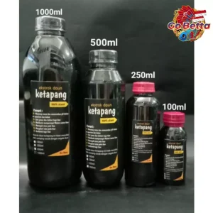[SG Seller] PREMIUM INSTANT KETAPANG LEAF EXTRACT 1L NATURAL KETAPANG EXTRACT FOR BETTA FISH 1 L OBAT IKAN CATTAPA EXTRA