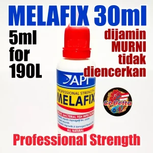 MELAFIX 30 ml (PROFESSIONAL STRENGTH) original USA MELAFIX 30ml ORIGINAL Professional Strength Obat Ikan Infeksi Bakteri