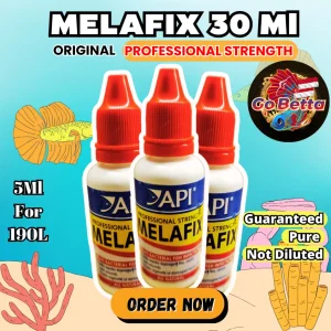 MELAFIX 30 ml (PROFESSIONAL STRENGTH) original USA MELAFIX 30ml ORIGINAL Professional Strength Obat Ikan Infeksi Bakteri
