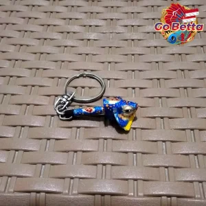 🇸🇬 Premium Betta Fish Keychain Stick Flare 4D Mini | Mental Training Stick for Giant Betta Fighting Fish Accessory