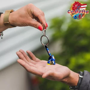 🇸🇬 Premium Betta Fish Keychain Stick Flare 4D Mini | Mental Training Stick for Giant Betta Fighting Fish Accessory
