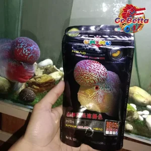 🇸🇬 Okiko Platinum Louhan Fish Pellet 100g Size S M L XL | Enhance Kok Growth, Color Brightness & Boost Fish Vitality