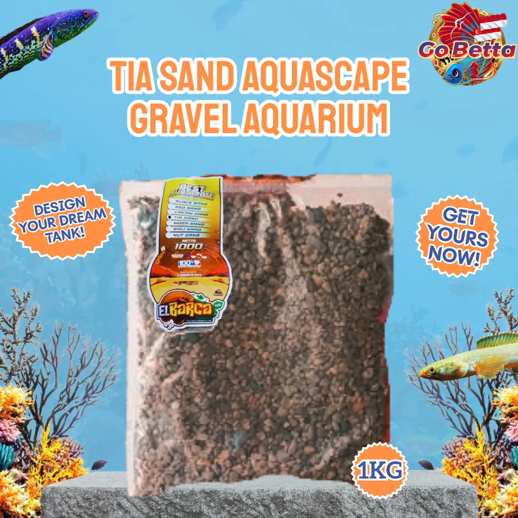 Aquarium Sand Aquascape Premium Super Fine Tia Sand Malang Nut Moza Bali Biotope Paludarium Gravel Soil