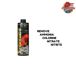 Anti Chlorine Water Conditioner for Aquarium Vivaria AquaSafe 500ml Ammonia Nitrate Remover & Stabilizer for Fish Tank