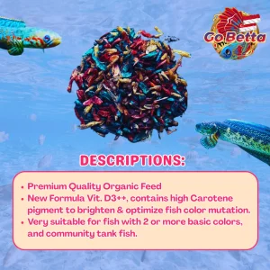 🇸🇬 Pakan Udang BARCA PRO MINI Pelet Ikan Hias 30g – Enhance Color for Betta, Channa, Cichlid, Cupang & Small Fish Feed