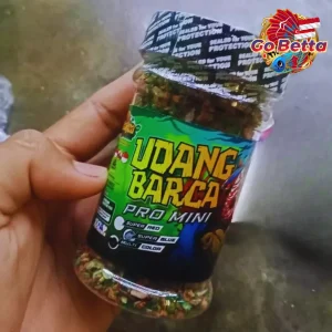 🇸🇬 Pakan Udang BARCA PRO MINI Pelet Ikan Hias 30g – Enhance Color for Betta, Channa, Cichlid, Cupang & Small Fish Feed