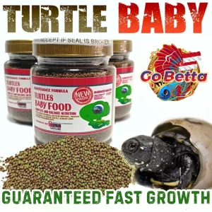 🇸🇬 Baby Turtle Food 10gr High Nutrition Soft Feed for RES Red Ear Slider Brazil Hatchling Aquatic Turtle Growth