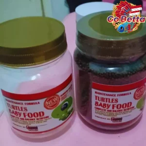 🇸🇬 Baby Turtle Food 10gr High Nutrition Soft Feed for RES Red Ear Slider Brazil Hatchling Aquatic Turtle Growth