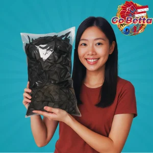 Fermented Ketapang Leaf 1kg for Betta Channa Arowana – Premium Dried Indian Almond Leaves Soft Ready to Use for Aquarium