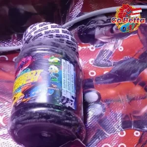 🇸🇬 MAGGOT BARCA SUPER BLACK Fish Feed 40g Boost Flower Line & Marking for Channa, Predator Fish, Enhance Dot Color Solid
