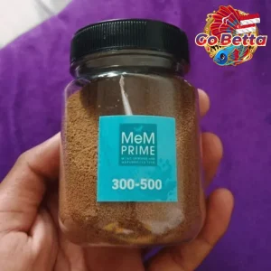 🇸🇬 Fish Food Pelet MeM 300–500 100g | 60% Protein Intensive Grow-Out Formula | DHA EPA Color & Growth Support