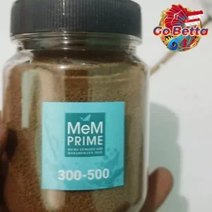 🇸🇬 Fish Food Pelet MeM 300–500 100g | 60% Protein Intensive Grow-Out Formula | DHA EPA Color & Growth Support