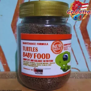 10g Premium Baby Turtle Food – Special Micro Pellet Formula for Young Aquatic Pets 🐢Give your baby turtles the nutrition