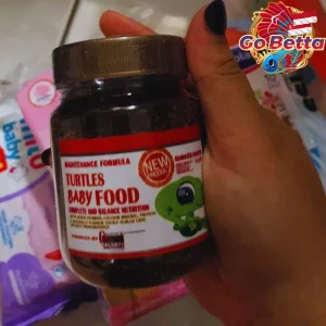 10g Premium Baby Turtle Food – Special Micro Pellet Formula for Young Aquatic Pets 🐢Give your baby turtles the nutrition