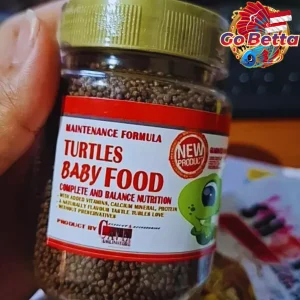 10g Premium Baby Turtle Food – Special Micro Pellet Formula for Young Aquatic Pets 🐢Give your baby turtles the nutrition