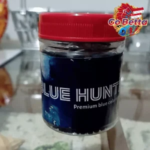 Fish Food Blue Hunter 50g | Blue Pellet Color Enhancer for Channa, Auranti, Pulchra, Andrao, Stewarti Natural Nutrition