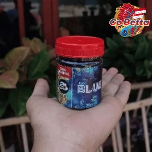 Fish Food Blue Hunter 50g | Blue Pellet Color Enhancer for Channa, Auranti, Pulchra, Andrao, Stewarti Natural Nutrition