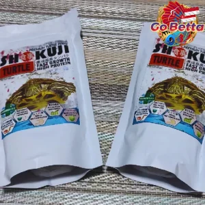 SHOKUJI 50g Turtle Food Pellet for RES Brazil Ambon CST Damer Matamata | Floating Aquatic Turtle Feed Nutrition