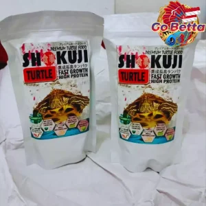 SHOKUJI 50g Turtle Food Pellet for RES Brazil Ambon CST Damer Matamata | Floating Aquatic Turtle Feed Nutrition