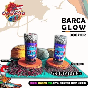 🇸🇬 Tropical Fish Pellets BARCA GLOW BOOSTER | Color Enhancing Food for Betta Channa Cichlid | High Protein
