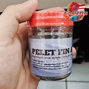 Fish Food Insect Protein for Channa Dwarf Auranti 50g Natural Nutrition Growth Support Color Boost Rim White Enhancement