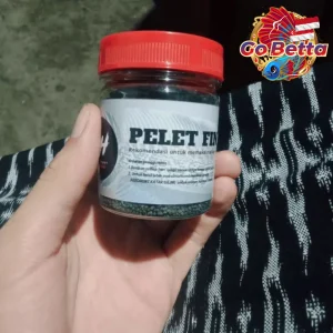 Fish Food Insect Protein for Channa Dwarf Auranti 50g Natural Nutrition Growth Support Color Boost Rim White Enhancement