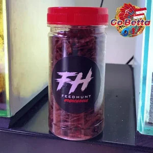 🇸🇬 Fish Food Insect Protein FeedHunt Super Premium Red BSF Maggot 50g Color Boost Growth Support for Channa