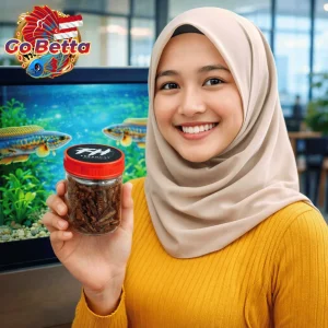 🇸🇬 Fish Food Insect Protein Red BSF Maggot FeedHunt by Gogochanna | Natural Nutrition Color Boost & Growth Support
