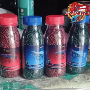 Fish Food Color Enhancer Pellet | Natural Pigment Nutrition for Black Blue Red Yellow Fish | Color Boost & Vitality