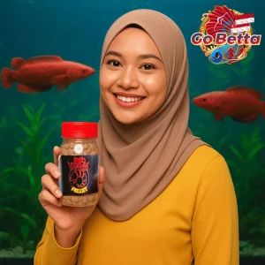 Fish Food Color Booster Red Venom Vannamei Shrimp Pellets | Natural Astaxanthin Nutrition for Red Enhancement