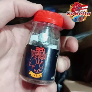 Fish Food Color Booster Red Venom Vannamei Shrimp Pellets | Natural Astaxanthin Nutrition for Red Enhancement