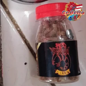 Fish Food Color Booster Red Venom Vannamei Shrimp Pellets | Natural Astaxanthin Nutrition for Red Enhancement