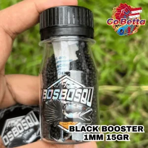 🇸🇬 Fish Food Black & Red Booster for Channa by BOS BOS QU | Insect Protein Color Boost Growth Support