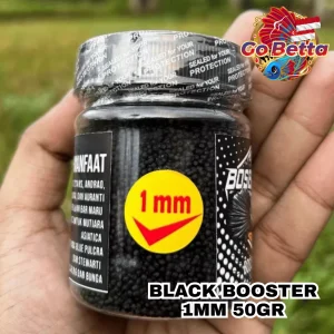 🇸🇬 Fish Food Black & Red Booster for Channa by BOS BOS QU | Insect Protein Color Boost Growth Support
