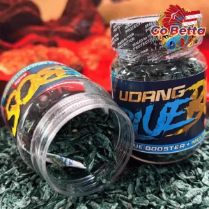 🇸🇬 Fish Food Blue Shrimp Daily Feed with Multivitamins | Natural Nutrition Color Boost for Channa Blue Growth Support