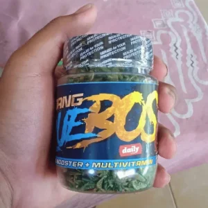 🇸🇬 Fish Food Blue Shrimp Daily Feed with Multivitamins | Natural Nutrition Color Boost for Channa Blue Growth Support