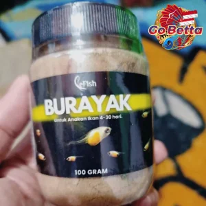 🇸🇬 Fish Food LE FISH Fry Powder 100g – High Protein Amino Formula for Betta Guppy Goldfish Louhan Growth Support