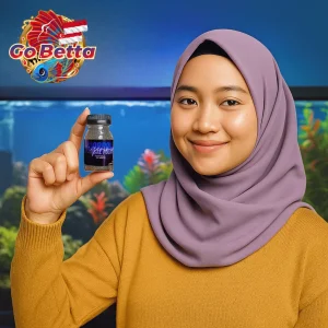 🇸🇬 Fish Food Super Blue Booster Premium for Channa Dorsal Polos, Intense Blue Color, Growth Support & Healthy Digestion