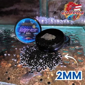 🇸🇬 Fish Food Super Blue Booster Premium for Channa Dorsal Polos, Intense Blue Color, Growth Support & Healthy Digestion