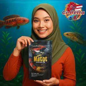 🇸🇬 Fish Food High Protein for Channa Maruliodes | Natural Nutrition, Color Boost, Batik & Pearl Growth Support