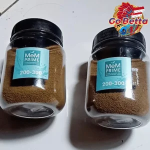 Fish Fry Pellet MEM 200-300 100g High Protein Ornamental Fish Food Shrimp Feed Burayak Growth Original Belgium
