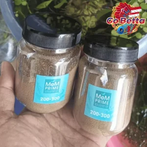 Fish Fry Pellet MEM 200-300 100g High Protein Ornamental Fish Food Shrimp Feed Burayak Growth Original Belgium