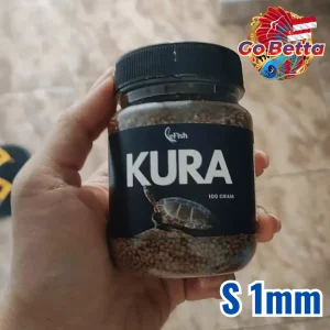 Fish Food LEFISH KURA Turtle Pellets 100g High Protein Floating Growth & Shell Strength Support